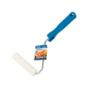 Мини-валик в сборе  «Для работ  с  ЛАКАМИ»- 110мм, L ручки 30см