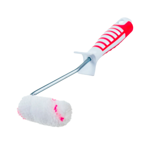 Мини-валик в сборе ПРОФИ «Для работ  с ВОДНЫМИ ЛКМ» — 110мм, L 2х ручки 30см