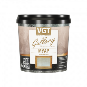 Состав лессирующий «Gallery» Муар Silver  0.9кг