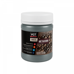 Эмаль универсальная «Металлик» Серебро 0,23кг