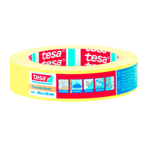 Лента малярная Tesa ЧёткКрЖёлт 6мес, 50м*25мм