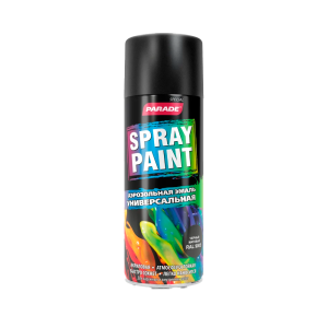 Эмаль аэрозольная PARADE SPRAY PAINT RAL 9005 Черный матовый