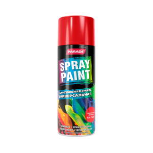 Эмаль аэрозольная PARADE SPRAY PAINT RAL 3020 Транспортный-красный