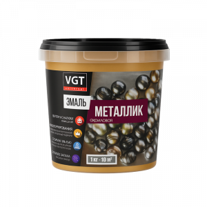 Эмаль универсальная «Металлик» Золото 1кг