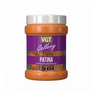 Эмаль универсальная матовая ржавчина 1 PATINA, 0,25кг