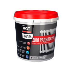 Эмаль для радиаторов «Профи» супербелая 1кг
