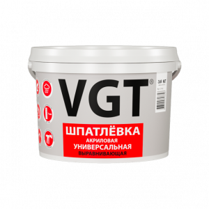 Шпатлёвка универсальная для нар/внутр работ (влагостойкая) 3,6кг