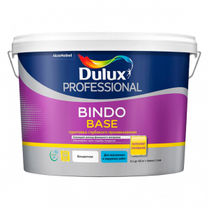 Грунт Dulux Professional Bindo Base глубокого проникновения для наружных и внутренних работ ( 9л)