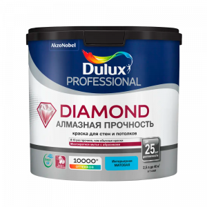 Краска Dulux Trade Diamond  Extra Matt водно-дисперсионная глубокоматовая база BC ( 2,25л)