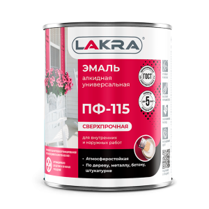 Эмаль ПФ-115 Лакра Голубой 1кг Л-С