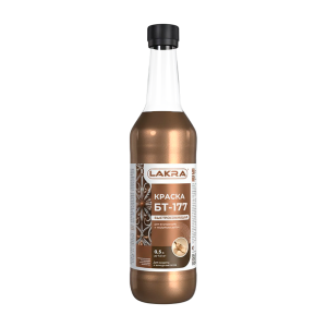 Краска БТ-177 Бронзовая Лакра 0,5 л