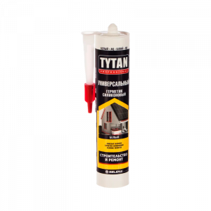 Герметик TYTAN Professional Силиконовый Универсальный белый, 280 мл