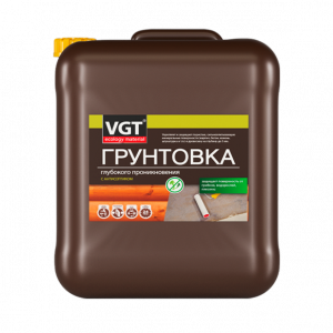 Грунтовка ВД-АК-0301 глубокого проникновения с антисептиком 1кг