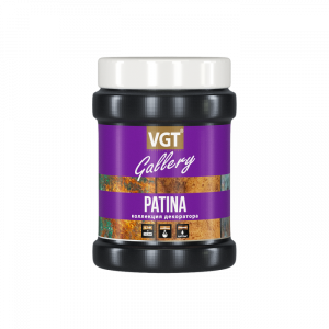 Состав лессирующий «Gallery» матовый с эффектом чернения Patina 0,2кг