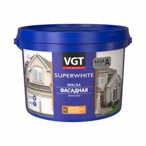 Краска ВД-АК-1180 фасадная база «А»(автоколерование), 2,5 кг