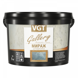 Штукатурка декоративная «Мираж» серебристо-белая база 4,3л (5кг)