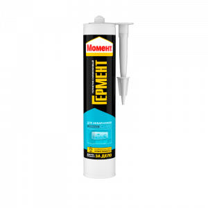 Герметик ГЕРМЕНТ МОМЕНТ Силиконовый д/Аквариумов(прозрачн) 280мл
