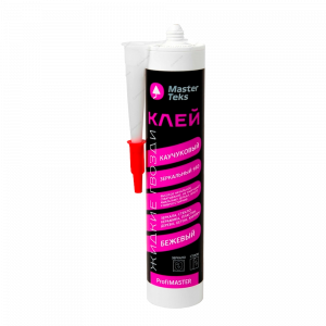 Клей каучуковый зеркальный MasterTeks 380 гр., бежевый