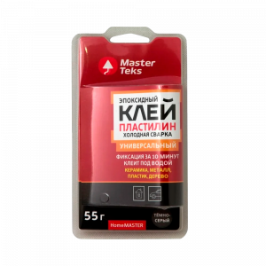 Клей-пластил эпоксид холод/сварк Унверсальный MasterTeks 55 гр.