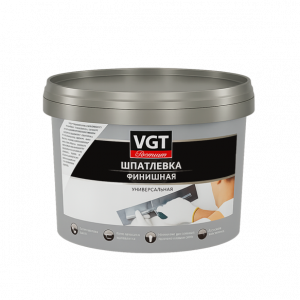 Шпатлёвка ВД финишная VGT Premium, 16 кг
